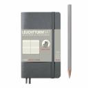 Leuchtturm1917 Notebook Pocket (A6) Ruled, Softcover, Anthracite Grey