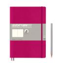 LEUCHTTURM1917 Softcover Notebook B5 Berry Plain