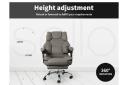 Levede Gaming Chair Office Computer Seat Racing PU Leather Executive Footrest