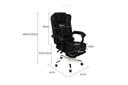 Levede Office Chair Study Gaming Computer Racing PU Leather Executive Footrest