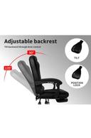 Levede Office Chair Study Gaming Computer Racing PU Leather Executive Footrest