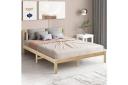 Levede Wooden Bed Frame Queen Full Size Mattress Base Timber Natural