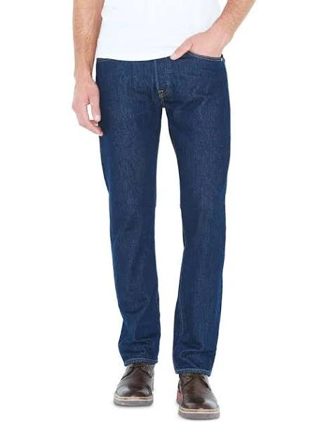 Levi's 501 Original Fit Cotton Straight Leg Jeans Rinse 31/30