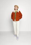 Levi ́s 90s Sherpa Trucker Denim Jacket Orange S Woman