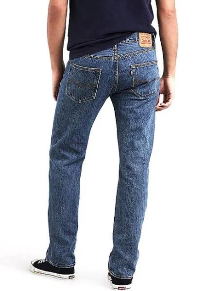 Levi's Men's 501 Original Fit Jeans - Medium Stonewash - 34