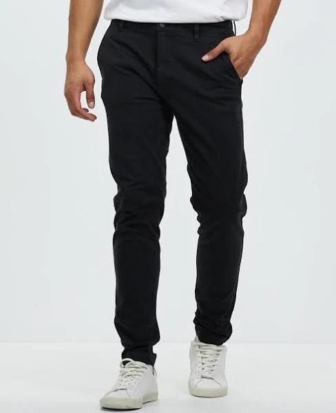 Levi's - Men's Black Chinos - XX Standard Chinos - Size W34/L32 at The Iconic