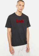 Levi's Relaxed Fit Short Sleeve Graphic T-Shirt in Black XL