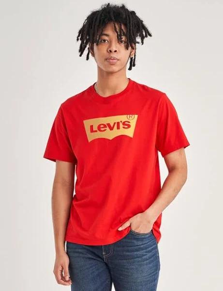 Levi's Relaxed Fit Short Sleeve Graphic T-Shirt in Blue Navy M