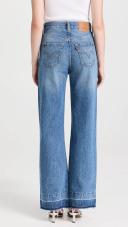 Levi's Ribcage Wide Leg Jeans | Blue | Size 31 | Shopbop
