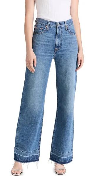 Levi's Ribcage Wide Leg Jeans | Blue | Size 31 | Shopbop