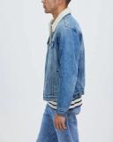 Levi's Sherpa Trucker Jacket Blue Blue M