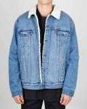 Levi's Sherpa Trucker Jacket Blue Blue M