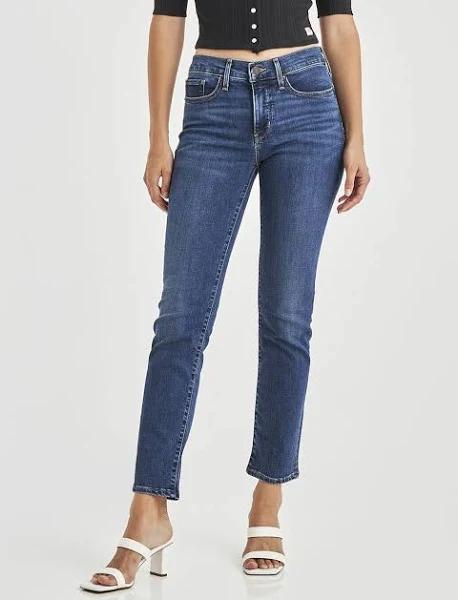 Levi's Women's 314 Shaping Straight Jeans - Dark Indigo, 30/30 / Dark Indigo