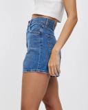 Levis - High Loose Shorts in Denim Blue