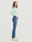 Levis Womens Shaping Straight Lapis Bare / 32 / 29