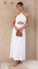 Leyah Midi Dress - White - Buy Women's Dresses - Billy J 10 / White