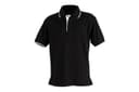 LIBERTY | Men Polo Shirts Contrast Pique Maroon+Gold 2XL