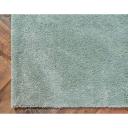 Light Blue Solid Frieze Rug 8x10