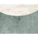 Light Blue Solid Frieze Rug 8x10