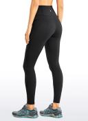 Light Fleece Pocket Leggings II 28'' Arctic Plum / M