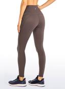 Light Fleece Pocket Leggings II 28'' Slate Blue / S