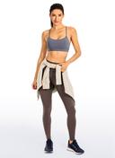 Light Fleece Pocket Leggings II 28'' Slate Blue / S