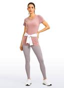 Light Fleece Pocket Leggings II 28'' Slate Blue / S