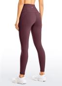 Light Fleece Pocket Leggings II 28'' Slate Blue / XS