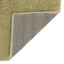Light Green Solid Frieze Rug 5x8