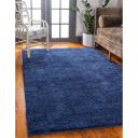 Light Green Solid Frieze Rug 8x10