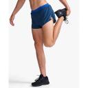Light Speed 3" Shorts, 2XU, M, Moonlight/Silver Reflective, Male