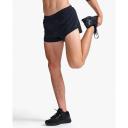 Light Speed 3" Shorts, 2XU, M, Moonlight/Silver Reflective, Male