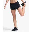 Light Speed 3" Shorts, 2XU, XS, Glacier/White Reflective, Female