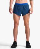 Light Speed 3" Shorts, 2XU, XXL, Moonlight/Silver Reflective, Male