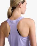 Light Speed Tech Singlet, 2XU, XL, Lavender/White Reflective, Female