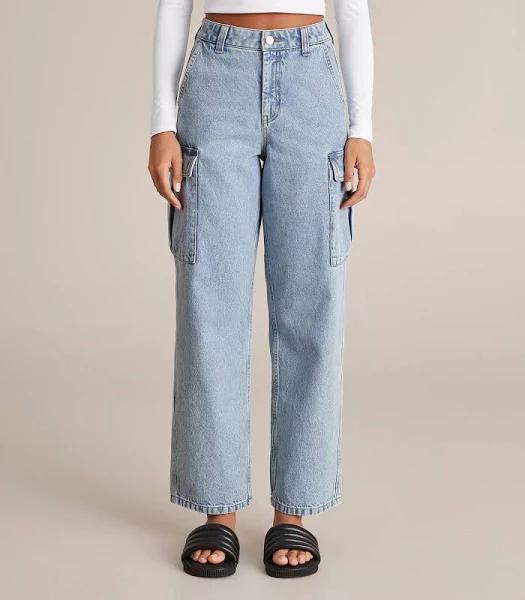 Lily Loves Denim Cargo Jeans