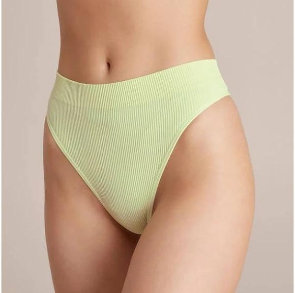 Lily Loves Ribbed Seamfree Hi-Waisted Bikini Briefs; Style: LHB52386