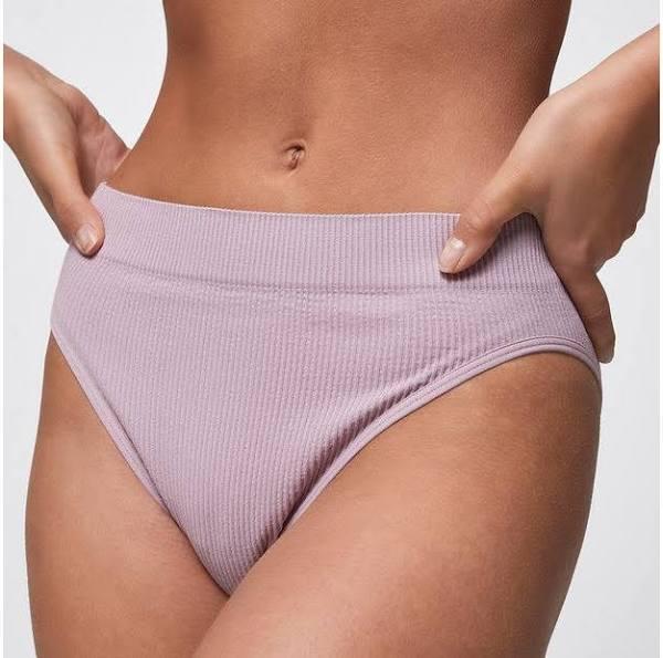 Lily Loves Ribbed Seamfree Hi-Waisted G-string Briefs; Style: LGS52387