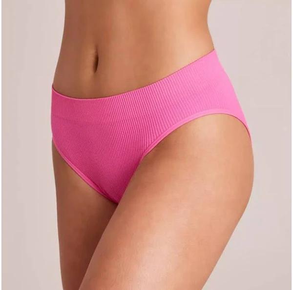 Lily Loves Ribbed Seamfree Hi-Waisted G-string Briefs; Style: LGS52387