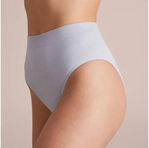 Lily Loves Ribbed Seamfree Super High Waisted Bikini Briefs; Style: LHB54051