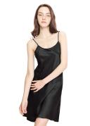 LILYSILK Silk Nightgown AU Women 22 Momme Black XXL