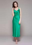 LILYSILK Silk Nightgown AU Women 22 Momme Green Jade XXL