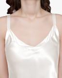 LILYSILK Silk Nightgown AU Women 22 Momme Natural White XL
