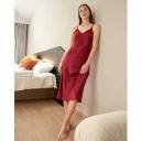 LILYSILK Silk Nightgown AU Women 22 Momme Zinnia Yellow L