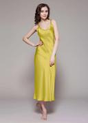 LILYSILK Silk Nightgown AU Women 22 Momme Zinnia Yellow L