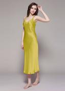 LILYSILK Silk Nightgown AU Women 22 Momme Zinnia Yellow S