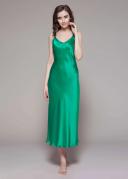 LILYSILK Silk Nightgown Australia Women 22 Momme Green Jade XL
