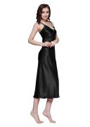 LILYSILK Silk Nightgown Australia Women Midi Length Black XS