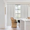 Lincoln Room Darkening Pinch Pleat Curtains Linen