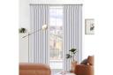 Lincoln Room Darkening Pinch Pleat Curtains Silver